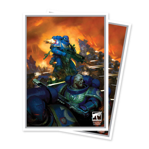 Ultra Pro - Space Marines - Adeptus Astartes 105ct Apex Deck Protector Sleeves for Warhammer 40,000 - Card Games > Collectables > TCG > CCG -  Ultra Pro