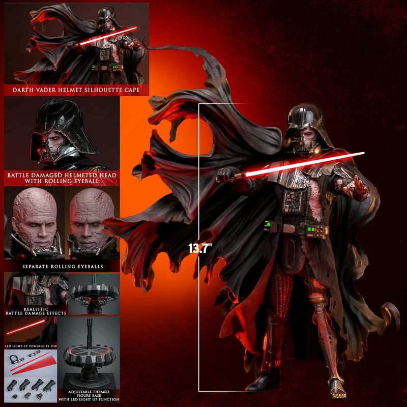 Star Wars - Darth Vader (Battle Damaged) Deluxe 1/6th Scale Collectible Figure - DX45