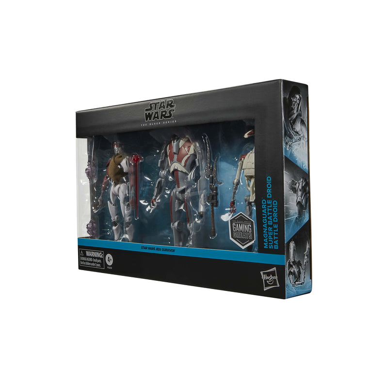 Star Wars The Black Series - Gaming Greats - Star Wars Jedi: Survivor 3-Pack - MagnaGuard, Super Battle Droid, Battle Droid