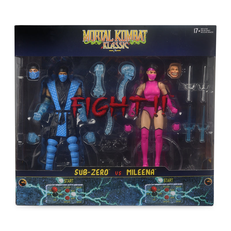 McFarlane Toys - Mortal Kombat Klassic - Sub-Zero vs Mileena 2-Pack - Collectables > Action Figures > toys -  McFarlane Toys