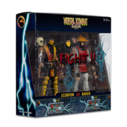 McFarlane Toys - Mortal Kombat Klassic - Scorpion vs Raiden 2-Pack - Collectables > Action Figures > toys -  McFarlane Toys