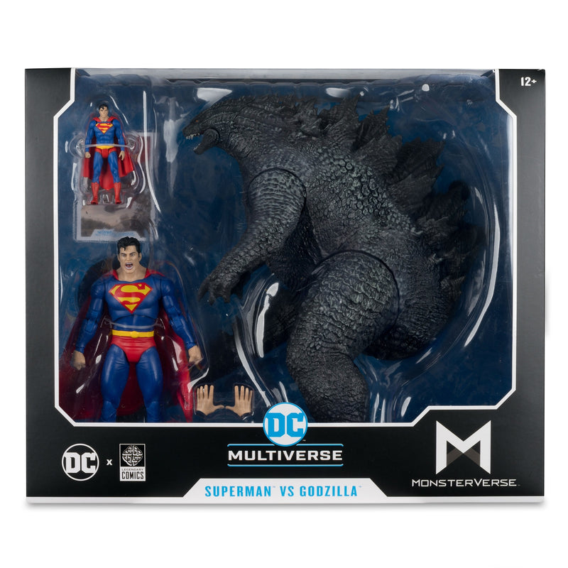 DC Multiverse - Justice League vs. Godzilla vs. Kong - Superman vs. Godzilla 2 Pack - Collectables > Action Figures > toys -  McFarlane Toys