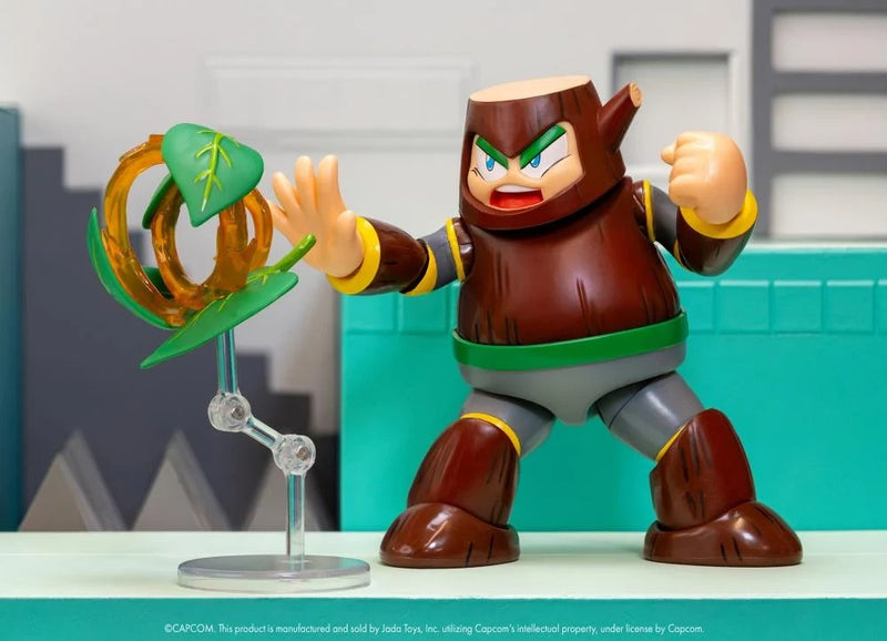 Mega Man - Wood Man Deluxe 1/12 Scale Action Figure (Preorder Q4 2025) - Collectables > Action Figures > toys -  Jada Toys