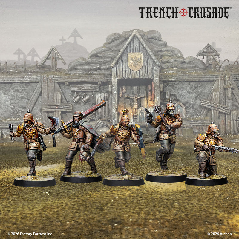 Trench Crusade - Prussian Stosstruppen - TCPM2015 - Miniature -  Archon Studio
