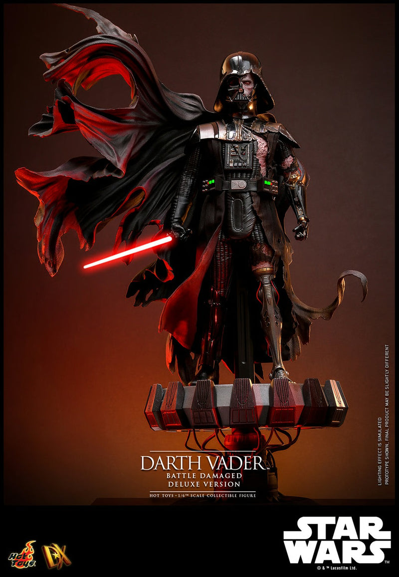 Star Wars - Darth Vader (Battle Damaged) Deluxe 1/6th Scale Collectible Figure - DX45