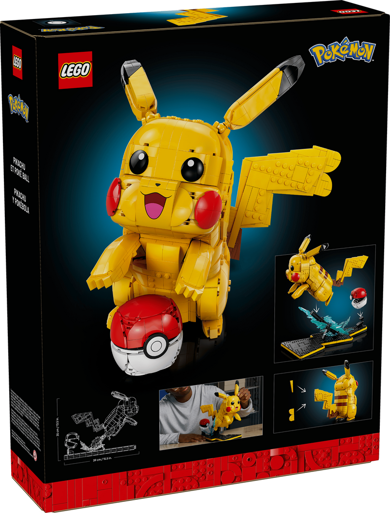 LEGO - Pikachu and Poké Ball 72152 - Collectables > Action Figures > toys -  Lego