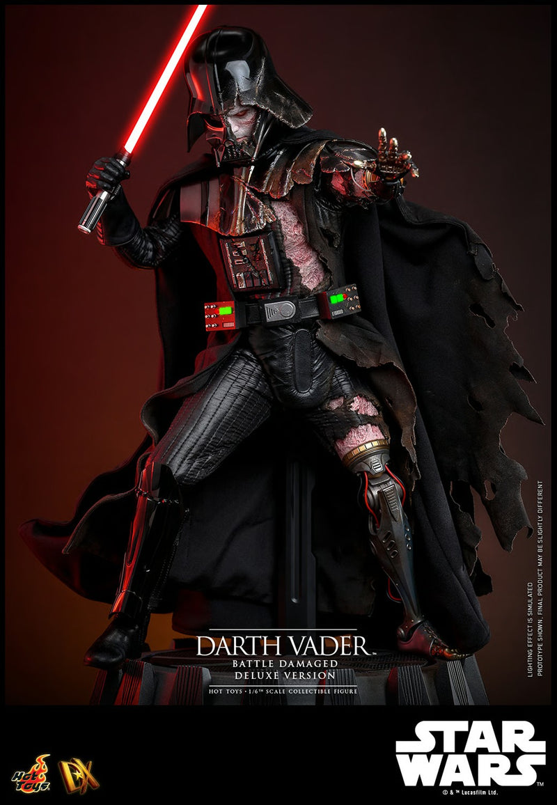 Star Wars - Darth Vader (Battle Damaged) Deluxe 1/6th Scale Collectible Figure - DX45