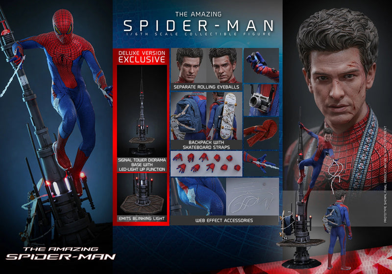 The Amazing Spider-Man - Spider-Man Deluxe 1/6th Scale Collectible Figure - MMS772