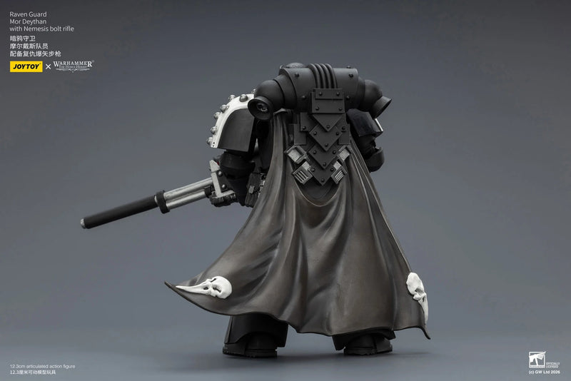 JoyToy - Warhammer: The Horus Heresy Raven Guard Mor Deythan with Nemesis Bolt Rifle 1/18 Scale Action Figure