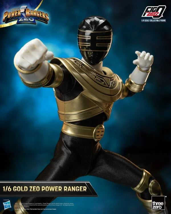 Power Rangers Figzero Power Rangers Zeo - FigZero Gold Zeo Ranger 1/6 Scale Figure — Toy Snowman