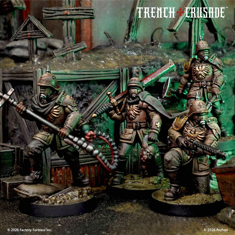 Trench Crusade - Prussian Stosstruppen - TCPM2015 - Miniature -  Archon Studio