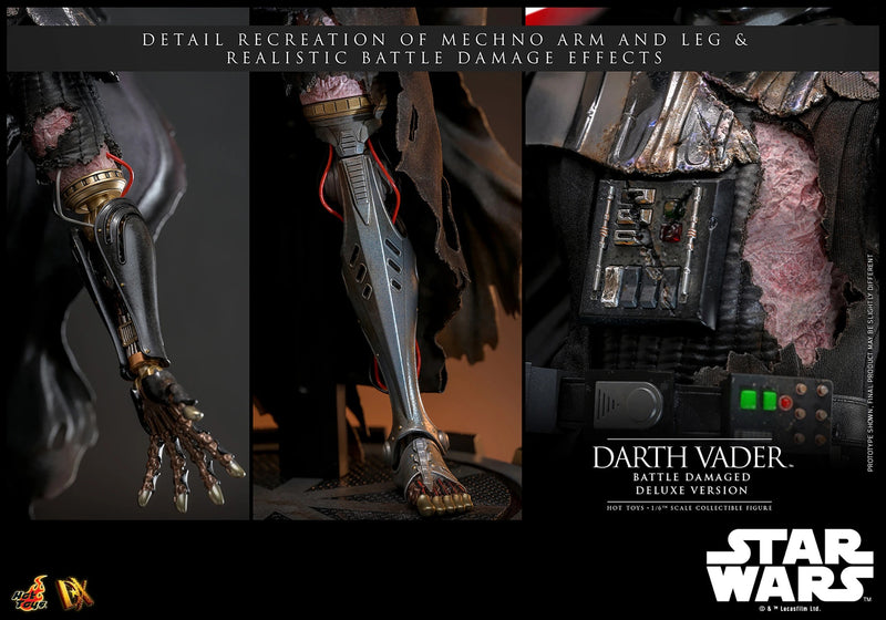 Star Wars - Darth Vader (Battle Damaged) Deluxe 1/6th Scale Collectible Figure - DX45
