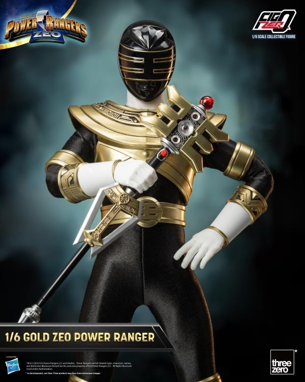 Power Rangers Zeo - FigZero Gold Zeo Ranger 1/6 Scale Figure - Collectables > Action Figures > toys -  ThreeZero