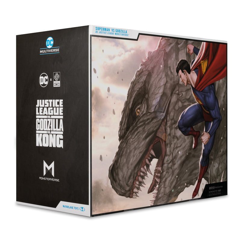DC Multiverse - Justice League vs. Godzilla vs. Kong - Superman vs. Godzilla 2 Pack - Collectables > Action Figures > toys -  McFarlane Toys