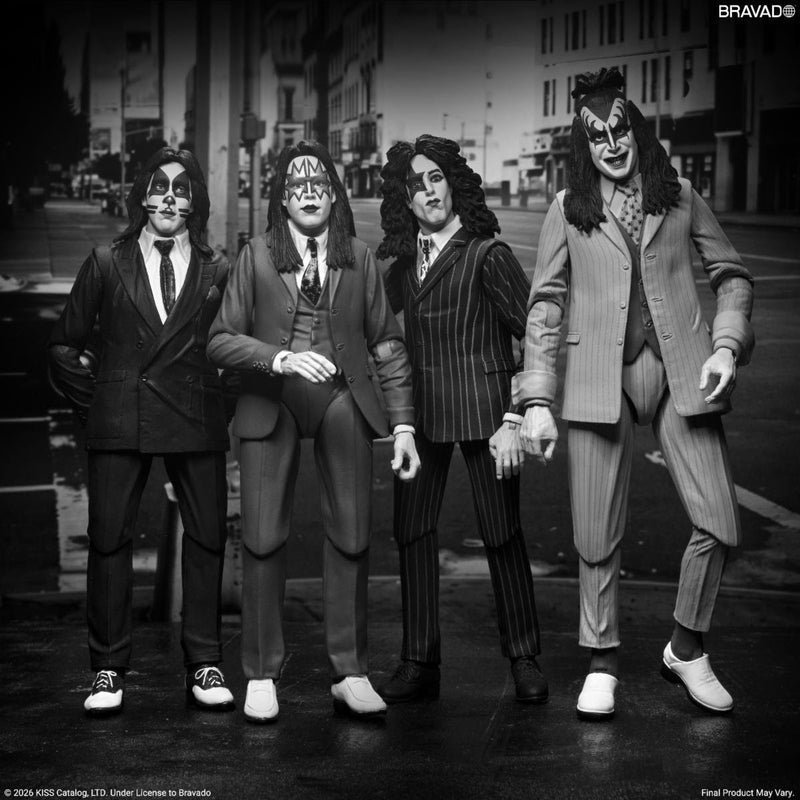 KISS - Dressed to Kill Album Cover 4 Pack (Preorder Q4 2026)