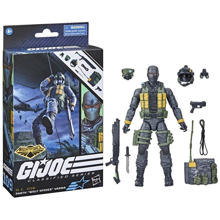 G.I. Joe Classified Series #109, Parth "Wolf Spider" Varma - Collectables > Action Figures > toys -  Hasbro