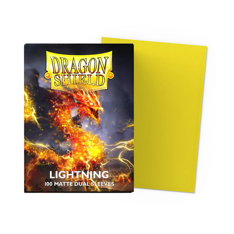 Dragon Shield Standard - Matte Dual - Lightning - 100ct - Card Games > Collectables > TCG > CCG -  Arcane Tinmen