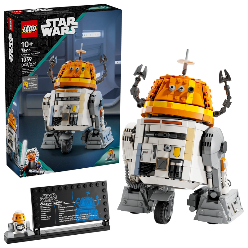 LEGO - Chopper (C1-10P) Astromech Droid 75416 - Collectables > Action Figures > toys -  Lego