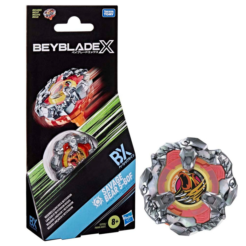Beyblade X Savage Bear 5-60F BX Booster Pack