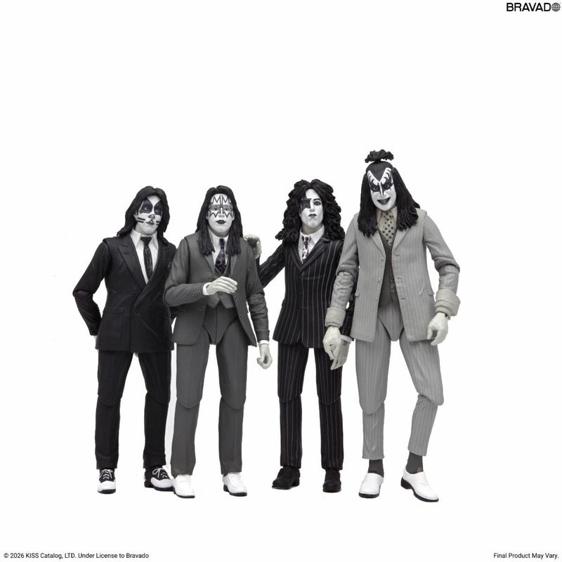 KISS - Dressed to Kill Album Cover 4 Pack (Preorder Q4 2026)