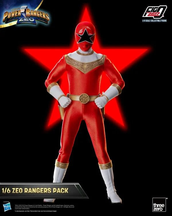 Power Rangers Zeo - FigZero Zeo Rangers 1/6 Scale Figure 5-Pack - Collectables > Action Figures > toys -  ThreeZero