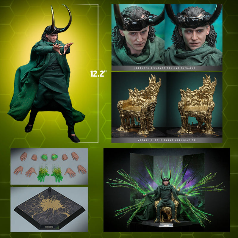 Loki - God Loki 1/6th Scale Collectible Figure - DX40