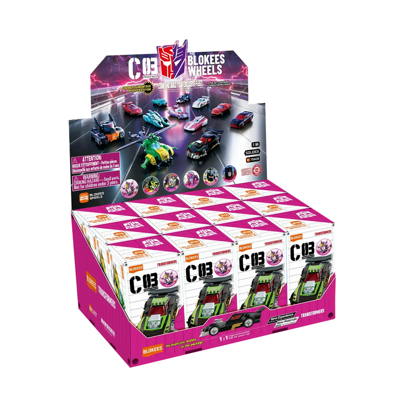 Blokees Wheels - Transformers C02 Wreck'N Rule 2 - Set of 12