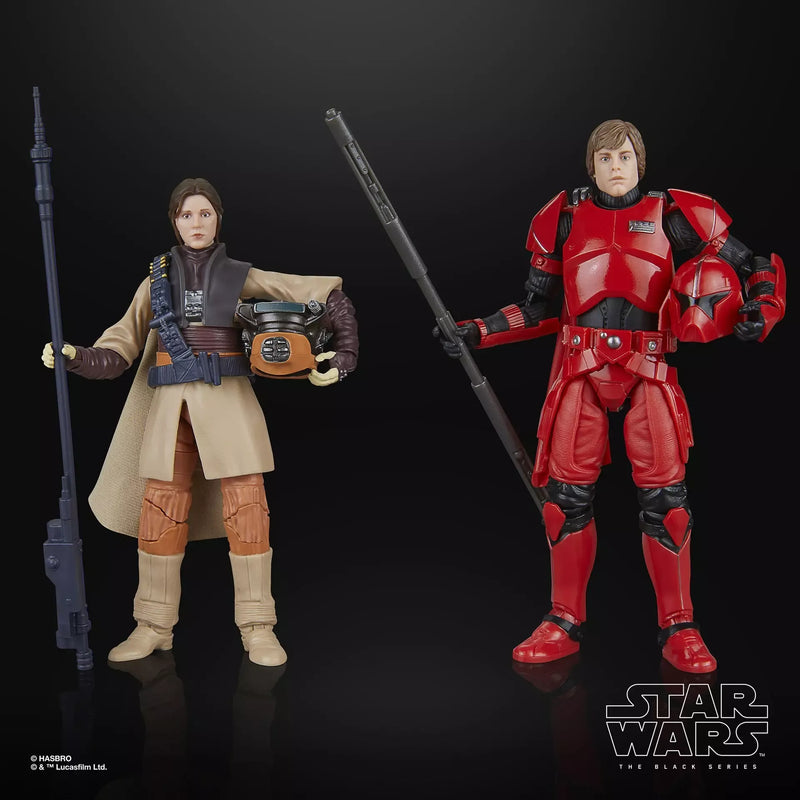 Star Wars The Black Series - Luke Skywalker (Imperial Guard) & Princess Leia Organa (Boushh)