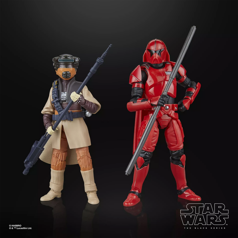 Star Wars The Black Series - Luke Skywalker (Imperial Guard) & Princess Leia Organa (Boushh)
