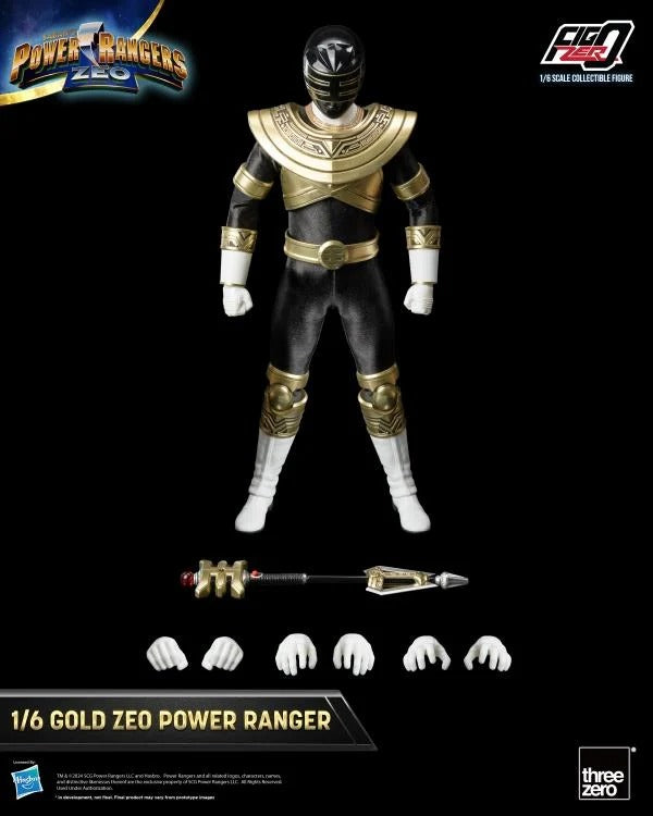 Power Rangers Zeo - FigZero Gold Zeo Ranger 1/6 Scale Figure - Collectables > Action Figures > toys -  ThreeZero
