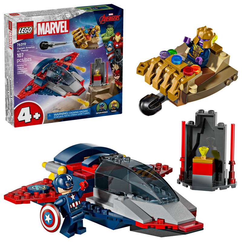 LEGO - Captain America vs. Thanos 76319 - Collectables > Action Figures > toys -  Lego