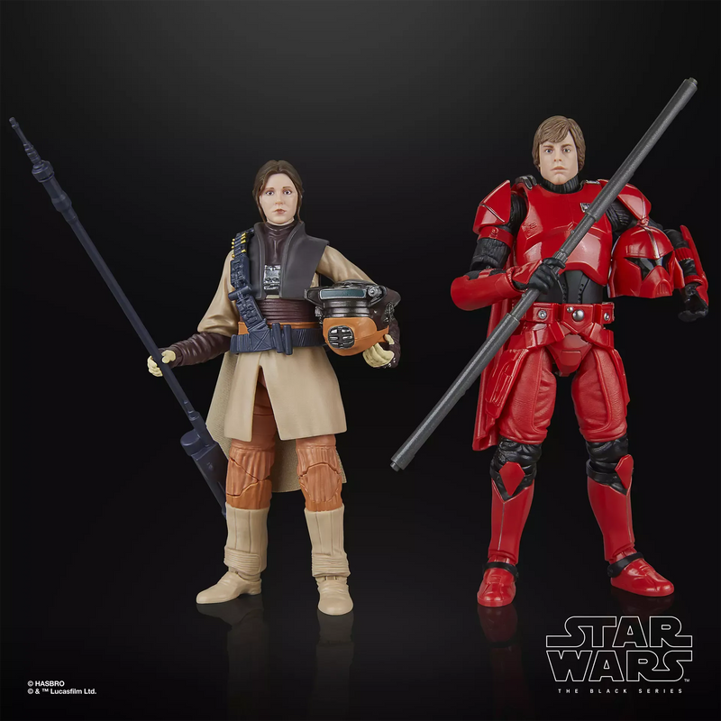 Star Wars The Black Series - Luke Skywalker (Imperial Guard) & Princess Leia Organa (Boushh)