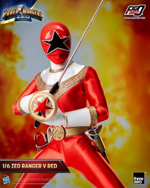 Power Rangers Zeo - FigZero Zeo Rangers 1/6 Scale Figure 5-Pack - Collectables > Action Figures > toys -  ThreeZero