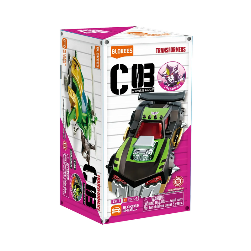Blokees Wheels - Transformers C02 Wreck'N Rule 2 - Set of 12