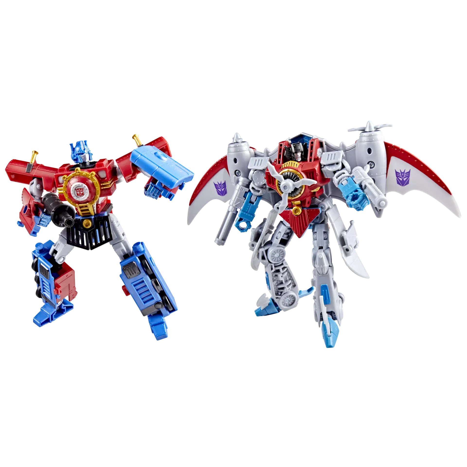 Transformers Timelines Comic Edition Optimus Prime and Starscream — Toy ...