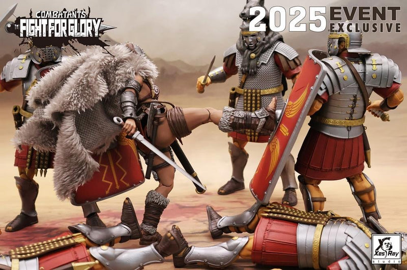 Combatants Fight For Glory - Gold Hildr ( - 2025 Event Exclusive - 1/12 Scale Action Figure (preorder Q1 2026) - Accessories / Supplies For toys -  XesRay Studios
