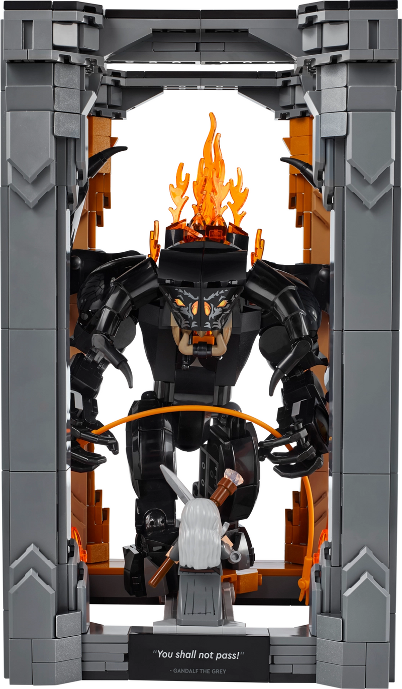 LEGO - The Lord of the Rings: Balrog Book Nook 10367 - Collectables > Action Figures > toys -  Lego