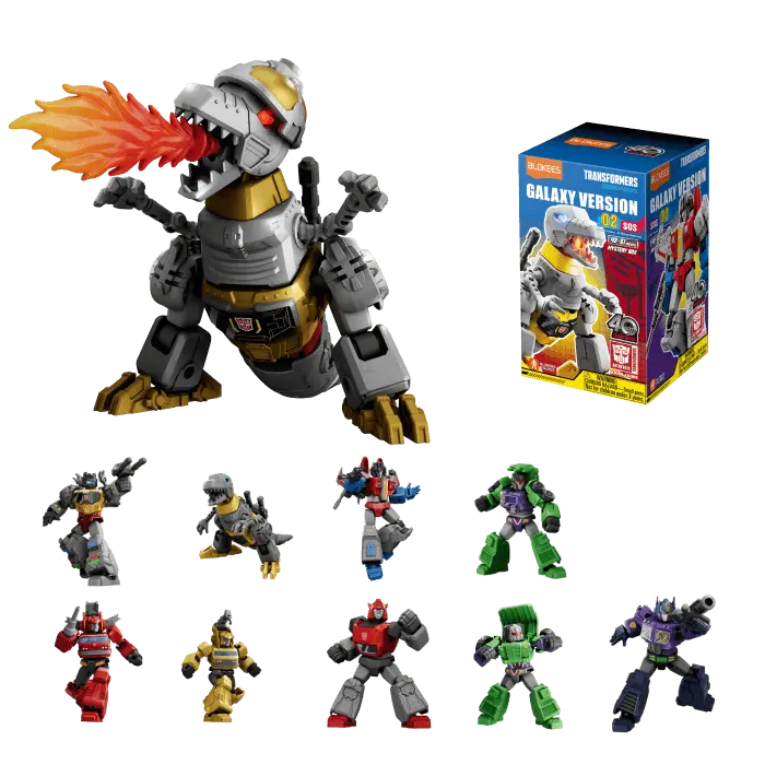 Blokees - Transformers Galaxy Version 02 - SOS - Set of 9 - Collectables > Action Figures > toys -  Blokees