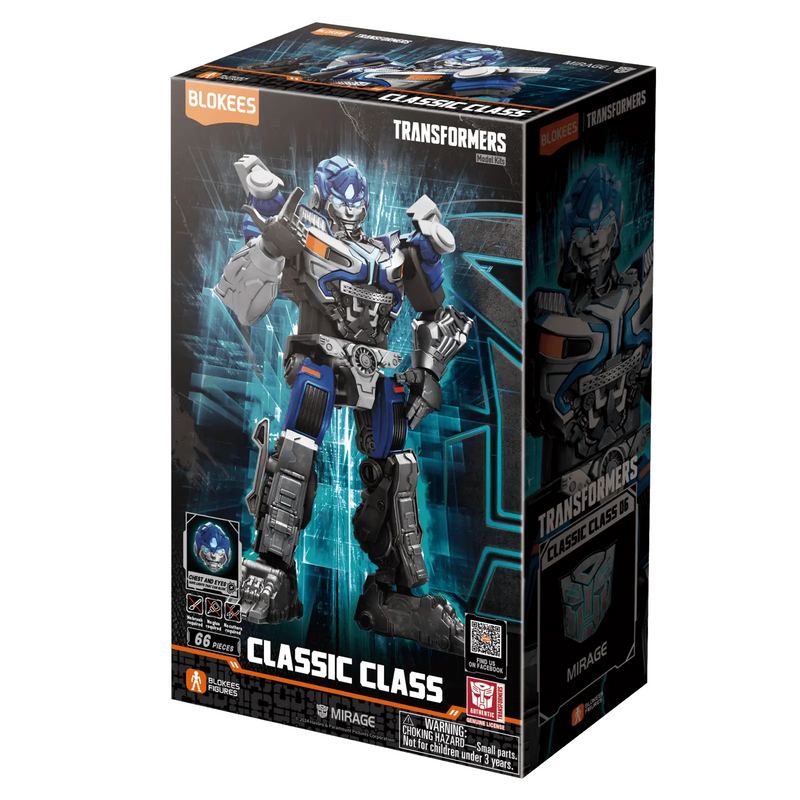 Blokees - Transformers Classic Class 06 - Rise of the Beasts - Mirage - Collectables > Action Figures > toys -  Blokees