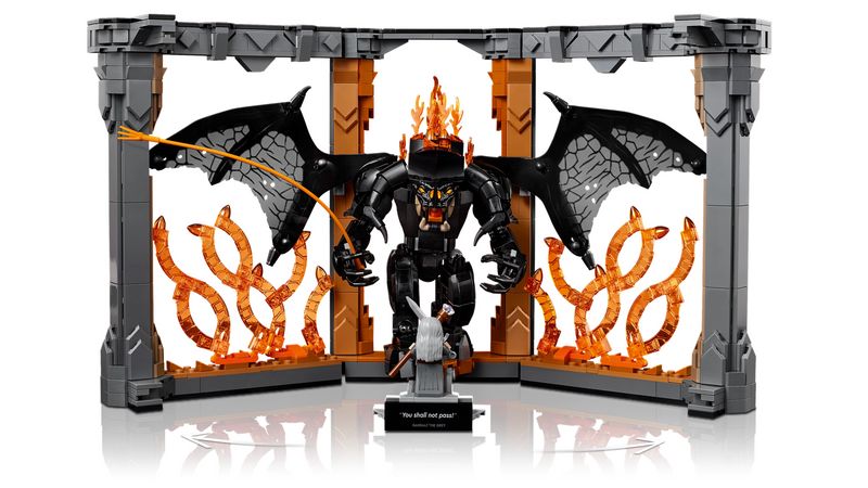 LEGO - The Lord of the Rings: Balrog Book Nook 10367 - Collectables > Action Figures > toys -  Lego