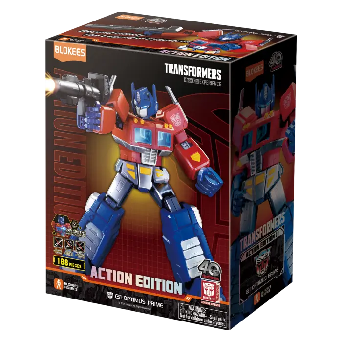 Blokees - Transformers Action Edition 01 - G1 Optimus Prime - Collectables > Action Figures > toys -  Blokees