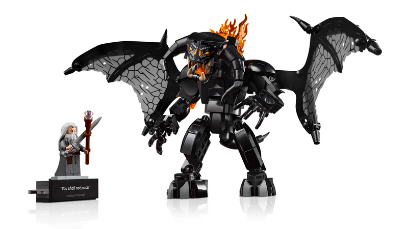 LEGO - The Lord of the Rings: Balrog Book Nook 10367 - Collectables > Action Figures > toys -  Lego