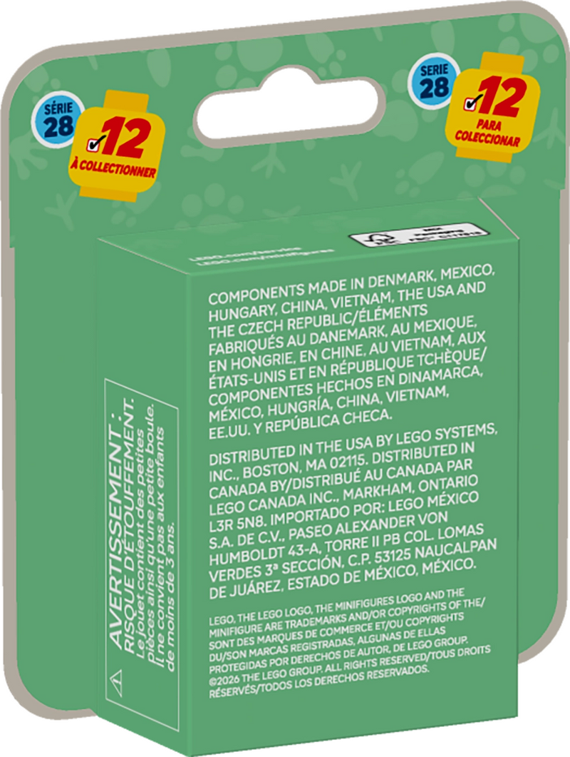 LEGO - Animals Series 28 Minifigure Mystery Box 71051