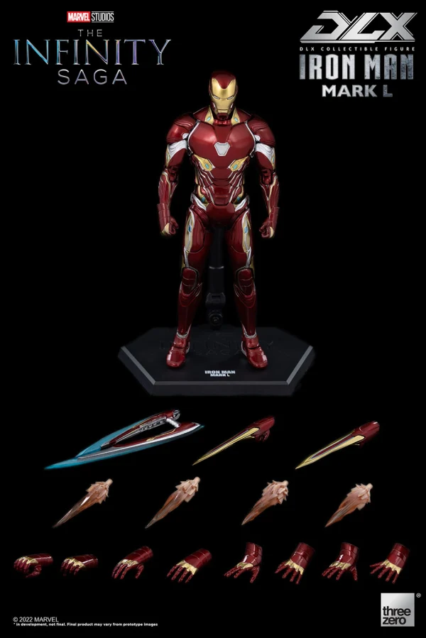 Avengers: The Infinity Saga DLX Iron Man Mark 50 1/12