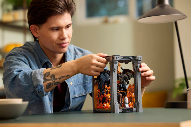 LEGO - The Lord of the Rings: Balrog Book Nook 10367 - Collectables > Action Figures > toys -  Lego