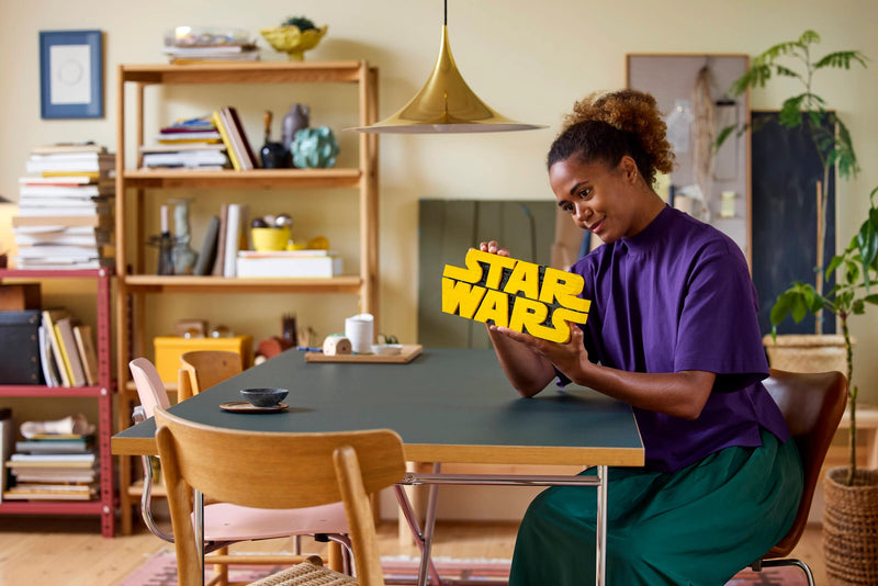 LEGO - Brick-Built Star Wars Logo 75407 - Collectables > Action Figures > toys -  Lego