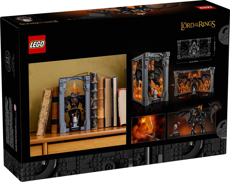 LEGO - The Lord of the Rings: Balrog Book Nook 10367 - Collectables > Action Figures > toys -  Lego