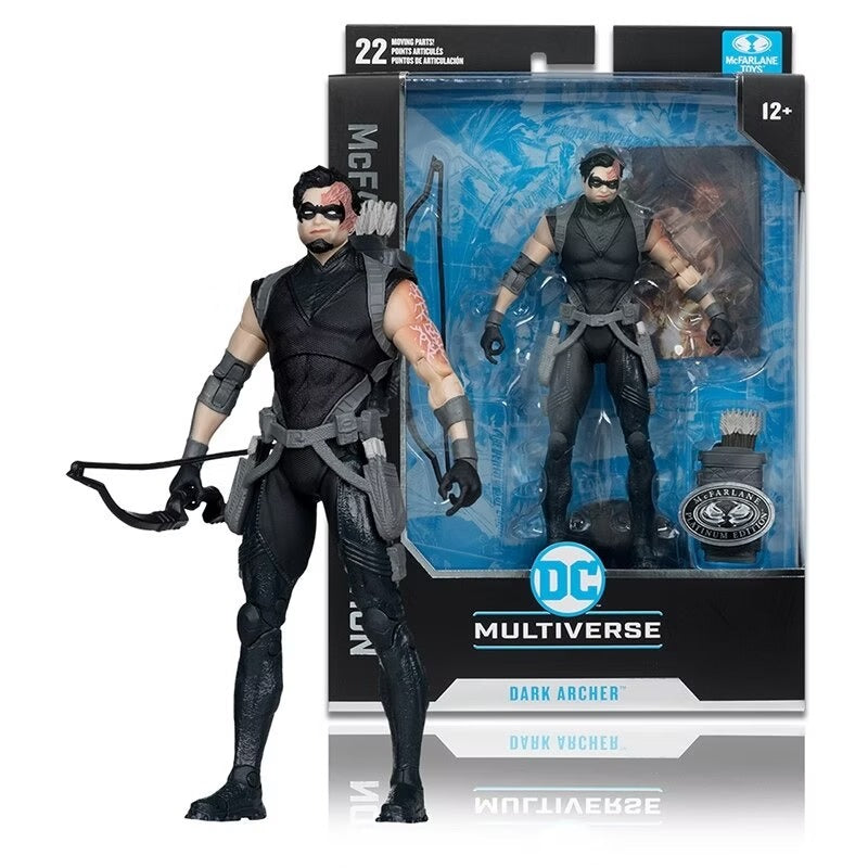DC Multiverse Collector Edition - Green Arrow - Dark Archer - Platinum / Chase - Collectables > Action Figures > toys -  McFarlane Toys