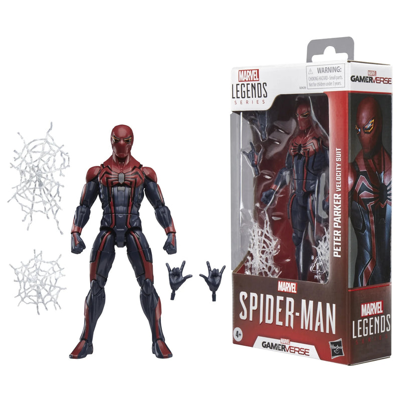 Marvel Legends Series Gamerverse Peter Parker Velocity Suit - Exclusive