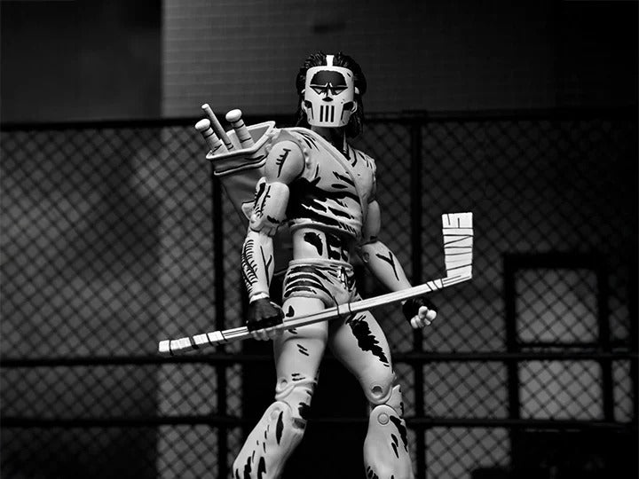 Teenage Mutant Ninja Turtles - Casey Jones (Mirage Comics Black & White Variant) Action Figure - Collectables > Action Figures > toys -  Neca